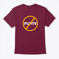 Washington Football No Punts T Shirt