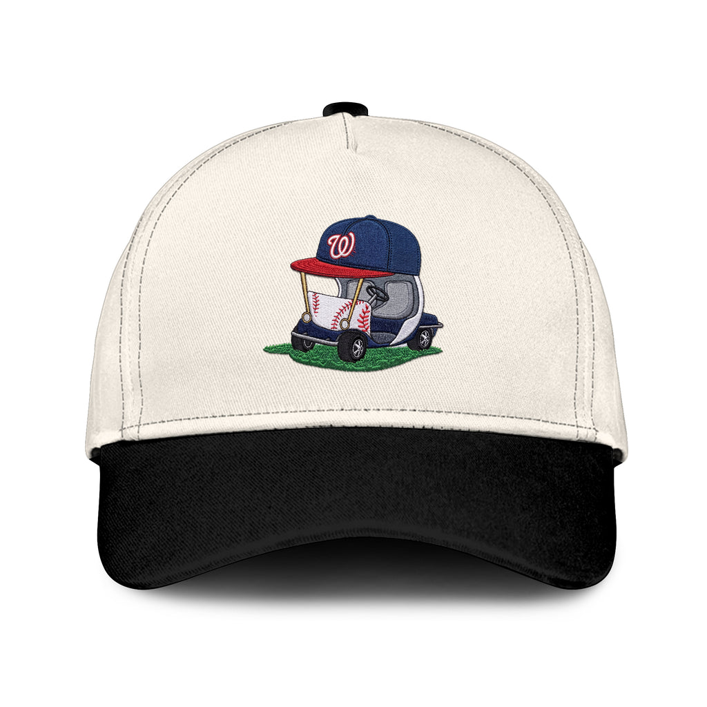 Washington Nationals Embroidered And Printed Cap