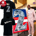Washington Wizards x John Wall Special Edition Two Sided Shirt