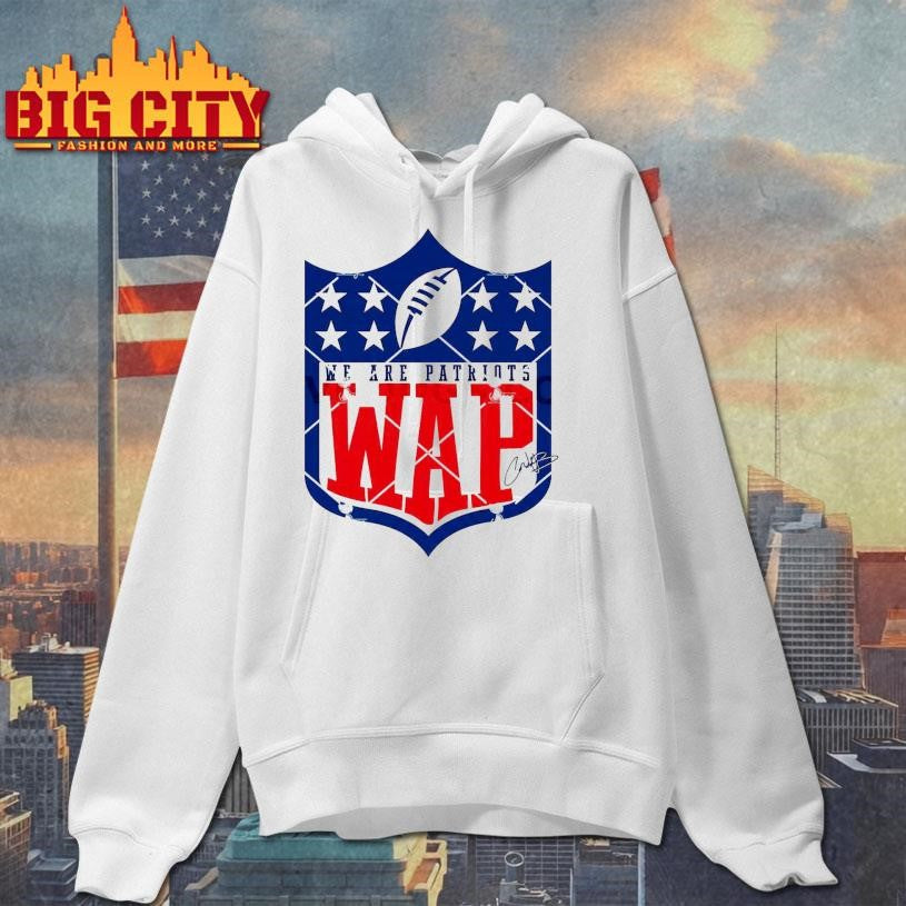 We Are Patriots WAP Football Design Shirt