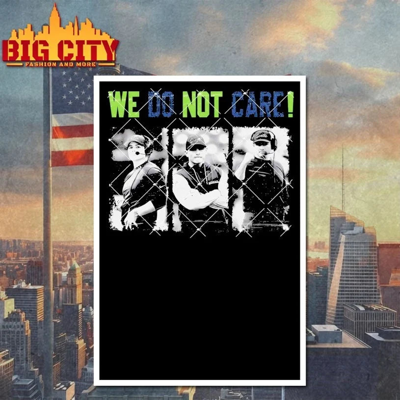 We Do Not Care Mike MacDonald Football T-Shirt