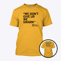 We Don’t Give Up We Swarm Joe G Iowa Legend Shirt