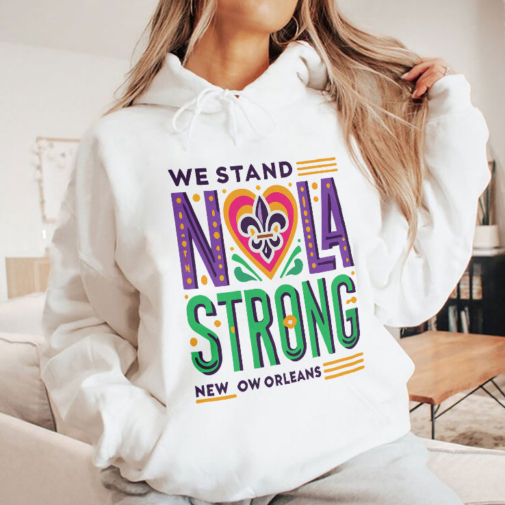 We Stand Nola Strong New Orleans T Shirt