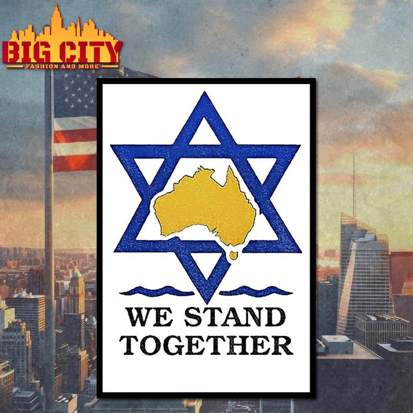 We Stand Together With The Australian Jews Shirt