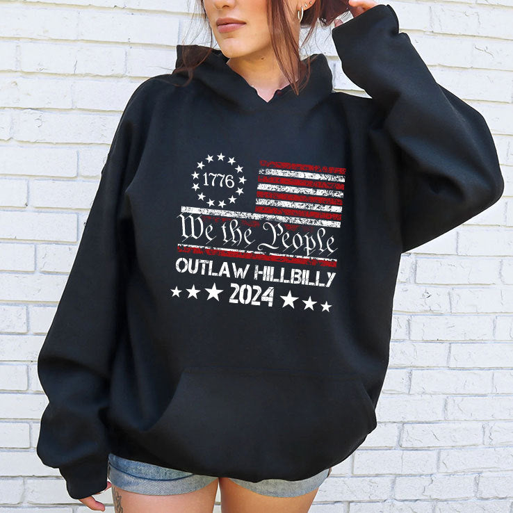 We The People Outlaw Hillbilly 2024 Trump Vance Shirt