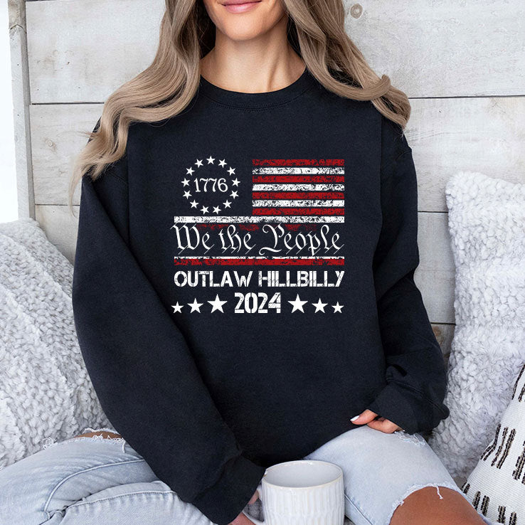 We The People Outlaw Hillbilly 2024 Trump Vance Shirt