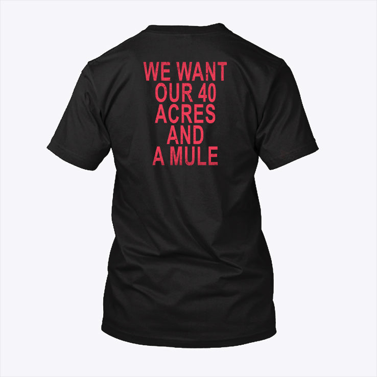 We Want Our 40 Acres And A Mule Shirt