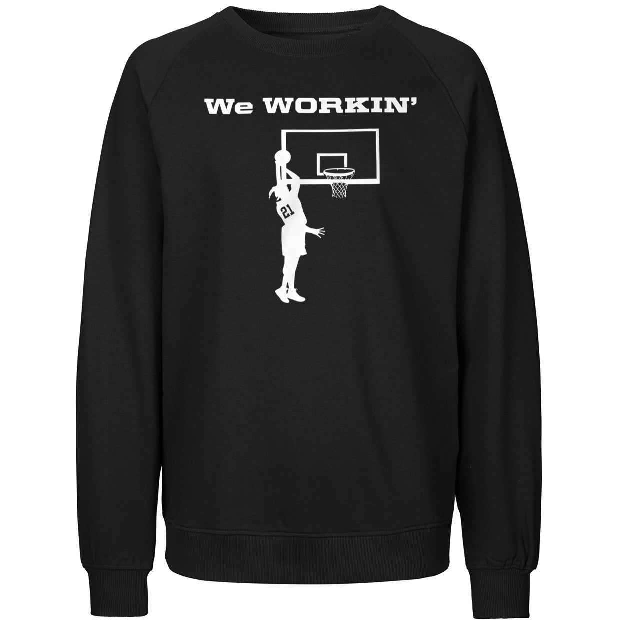 We Workin #21 Basketball Shirt