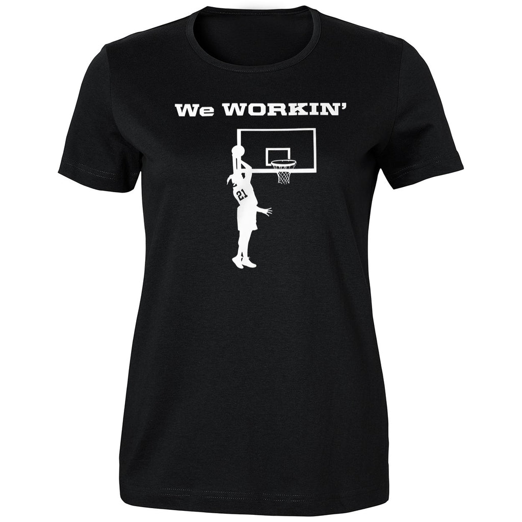 We Workin #21 Basketball Shirt