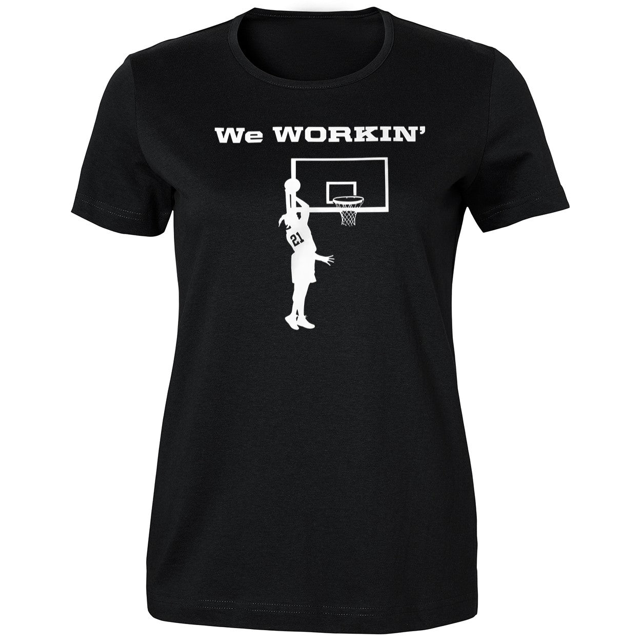 We Workin #21 Basketball Shirt