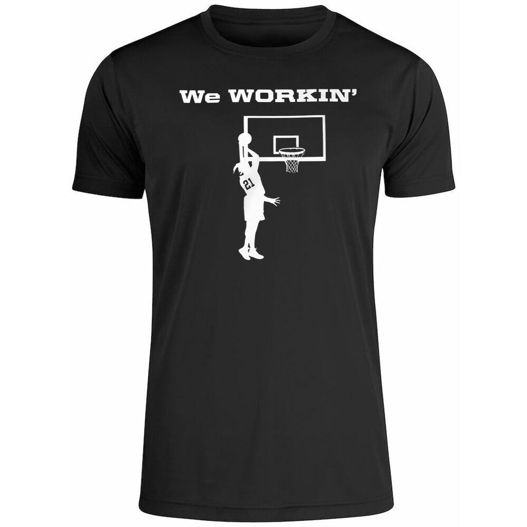 We Workin #21 Basketball Shirt