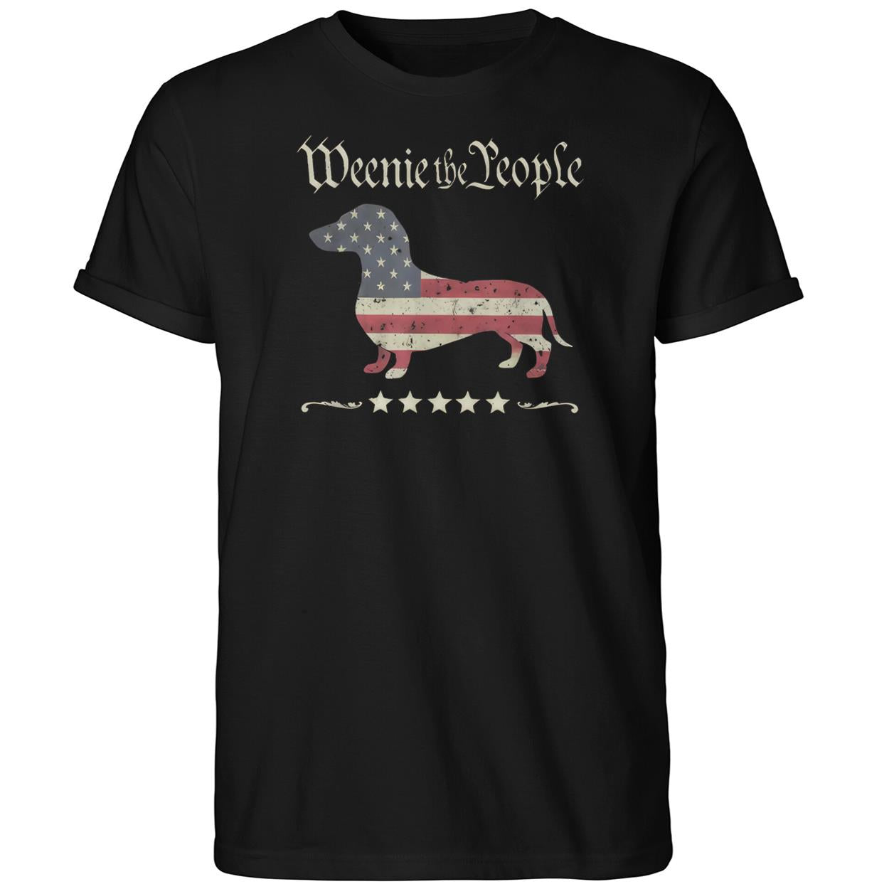 Weenie the People Patriotic Dachshund Shirt