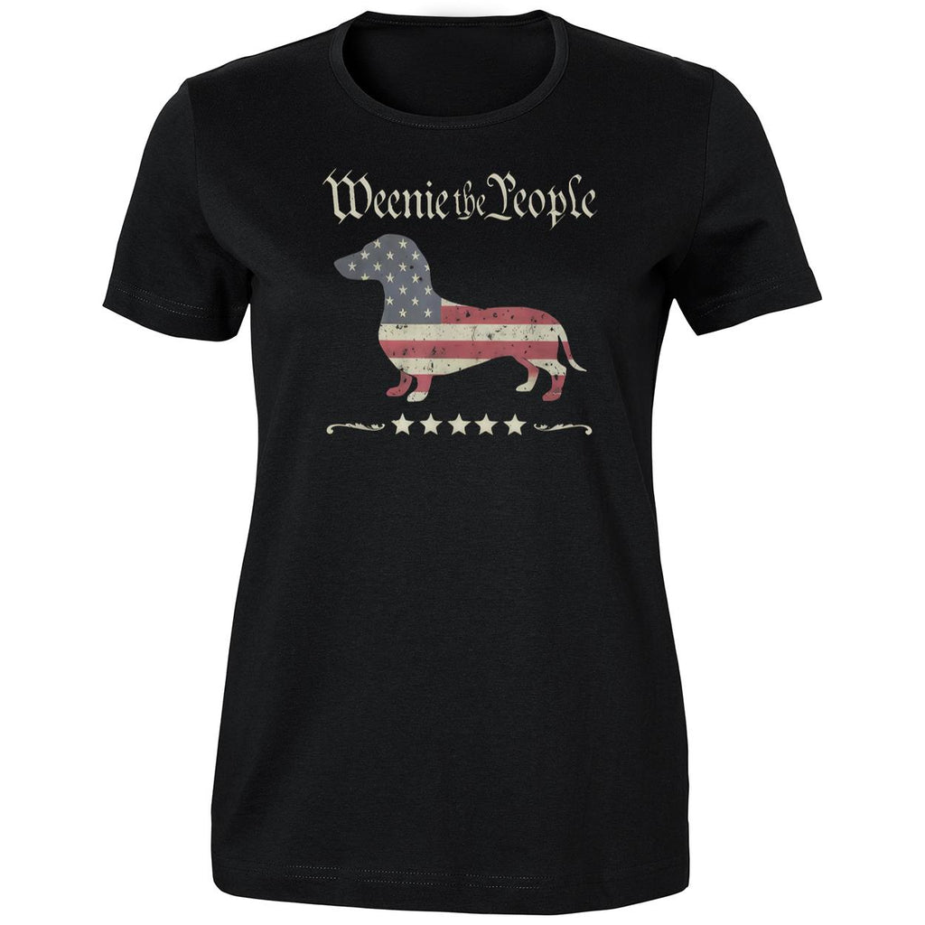 Weenie the People Patriotic Dachshund Shirt