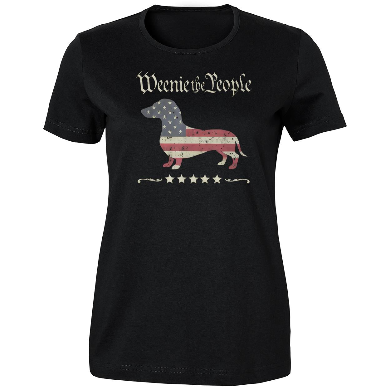 Weenie the People Patriotic Dachshund Shirt