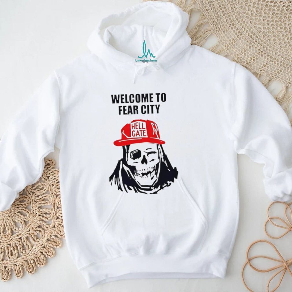 Welcome To Fear City Skull Shirt
