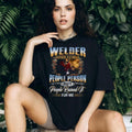 Welder I Used To Be A People Person Funny Welding T Shirt