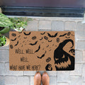 Well Well Well What Have We Here Oogie Boogie Doormat