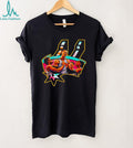 Wembanyama Spurs Logo Celebration Abstract Art T Shirt