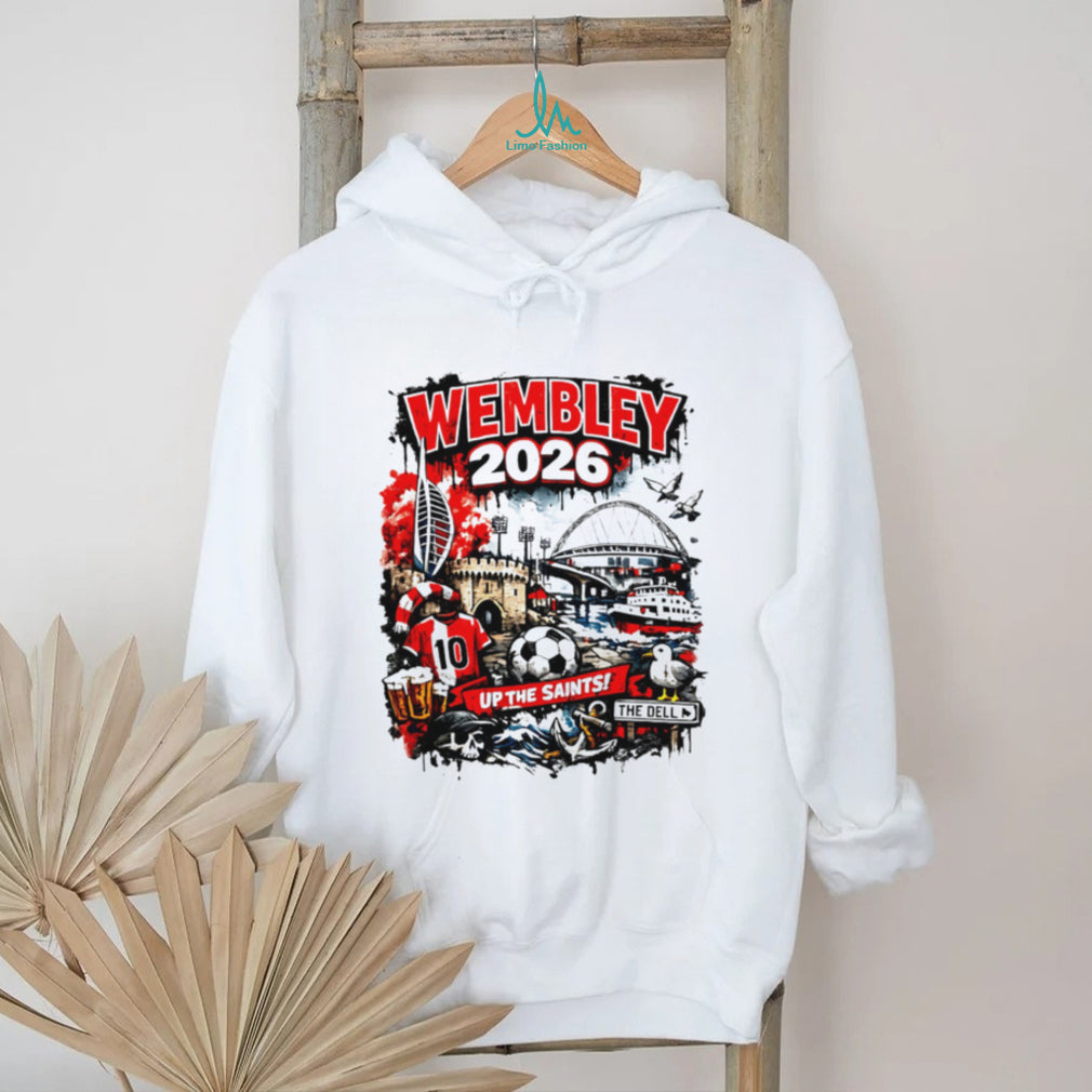 Wembley 2026 Southampton FC “Up The Saints” Soccer Fan T Shirt