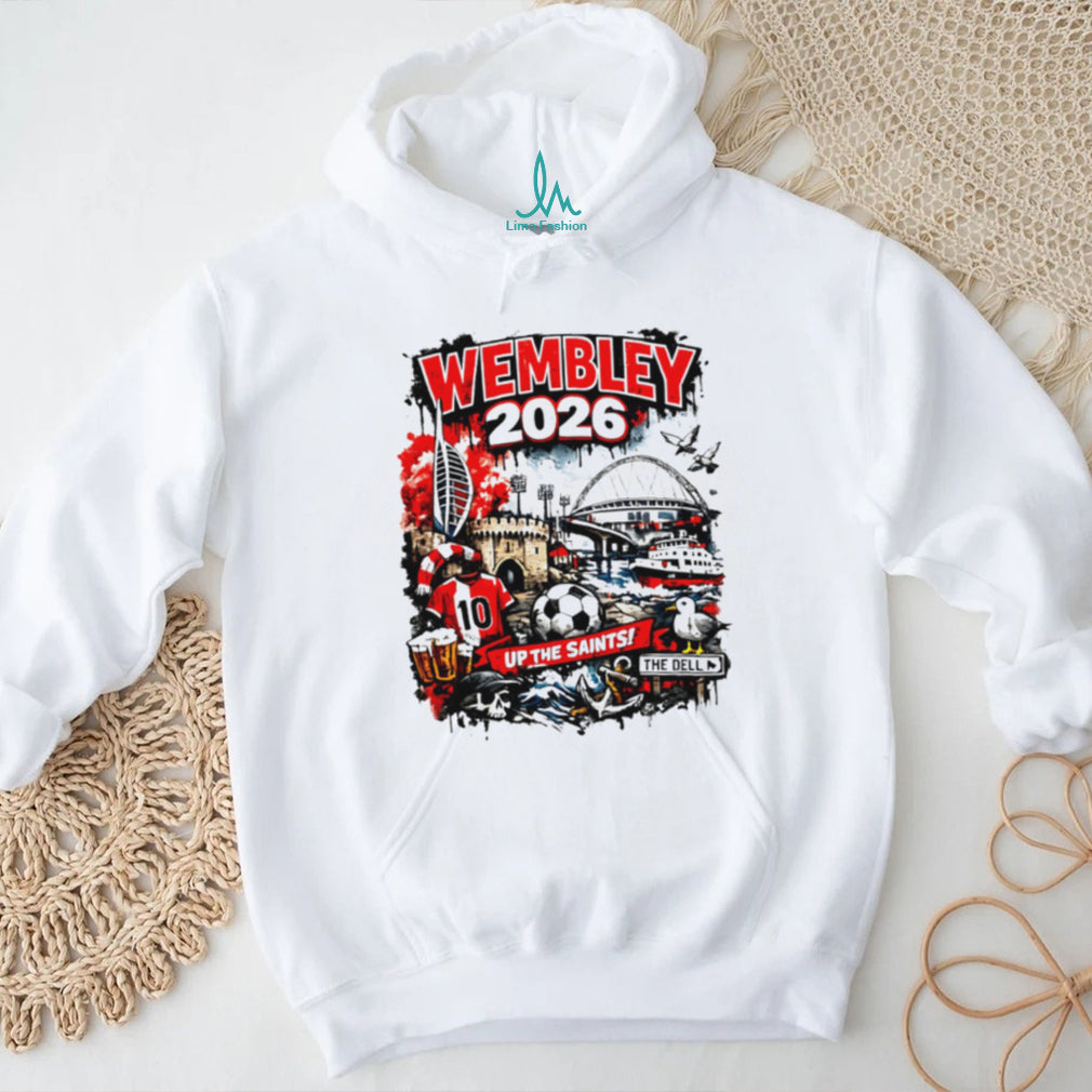 Wembley 2026 Southampton FC “Up The Saints” Soccer Fan T Shirt