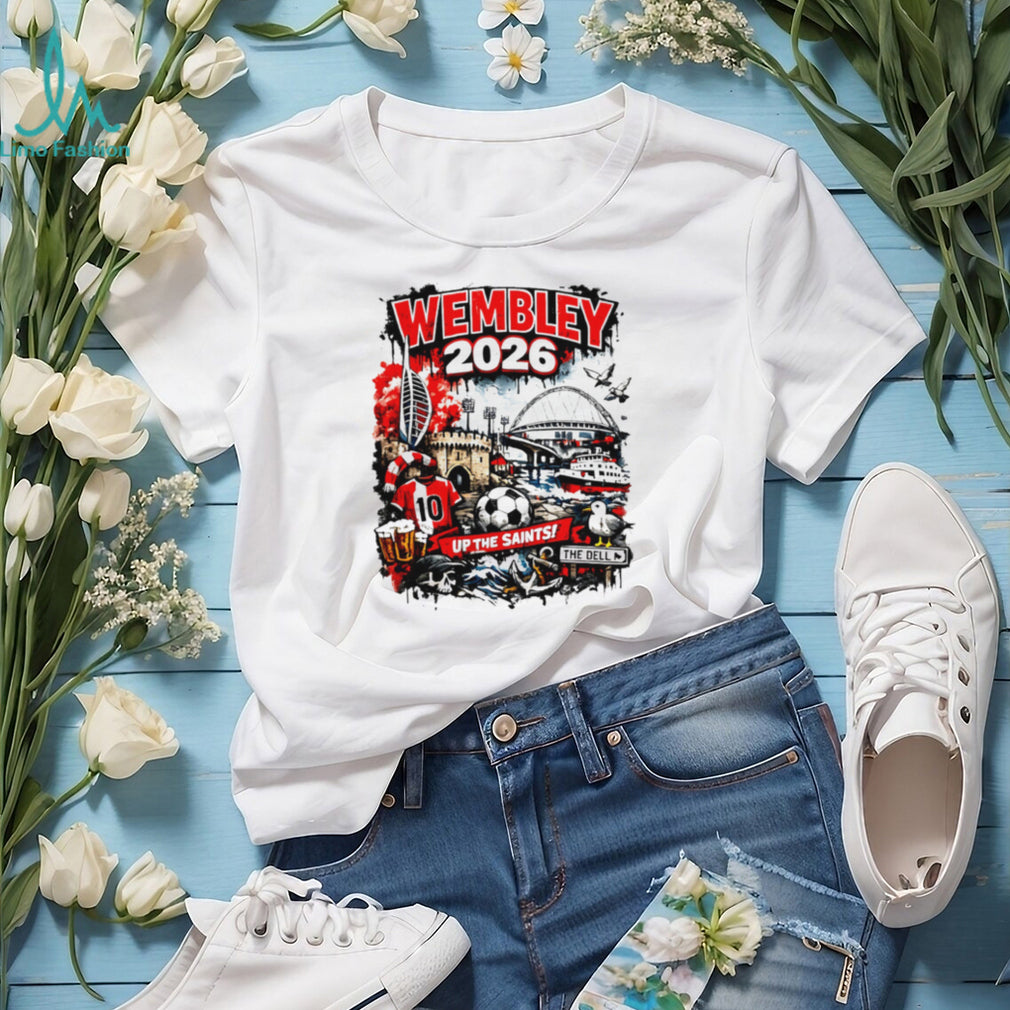 Wembley 2026 Southampton FC “Up The Saints” Soccer Fan T Shirt