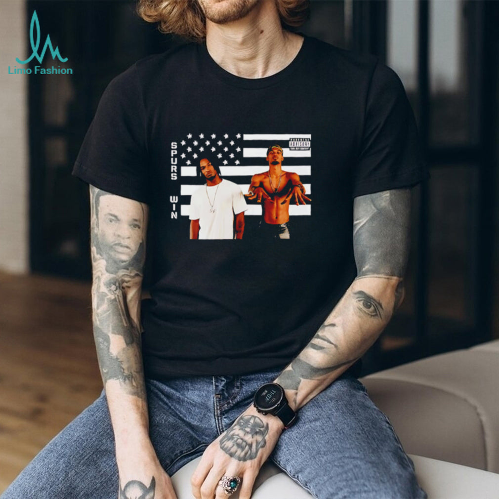 Wemby And Castle Stankonia Parody Spurs Win Shirt