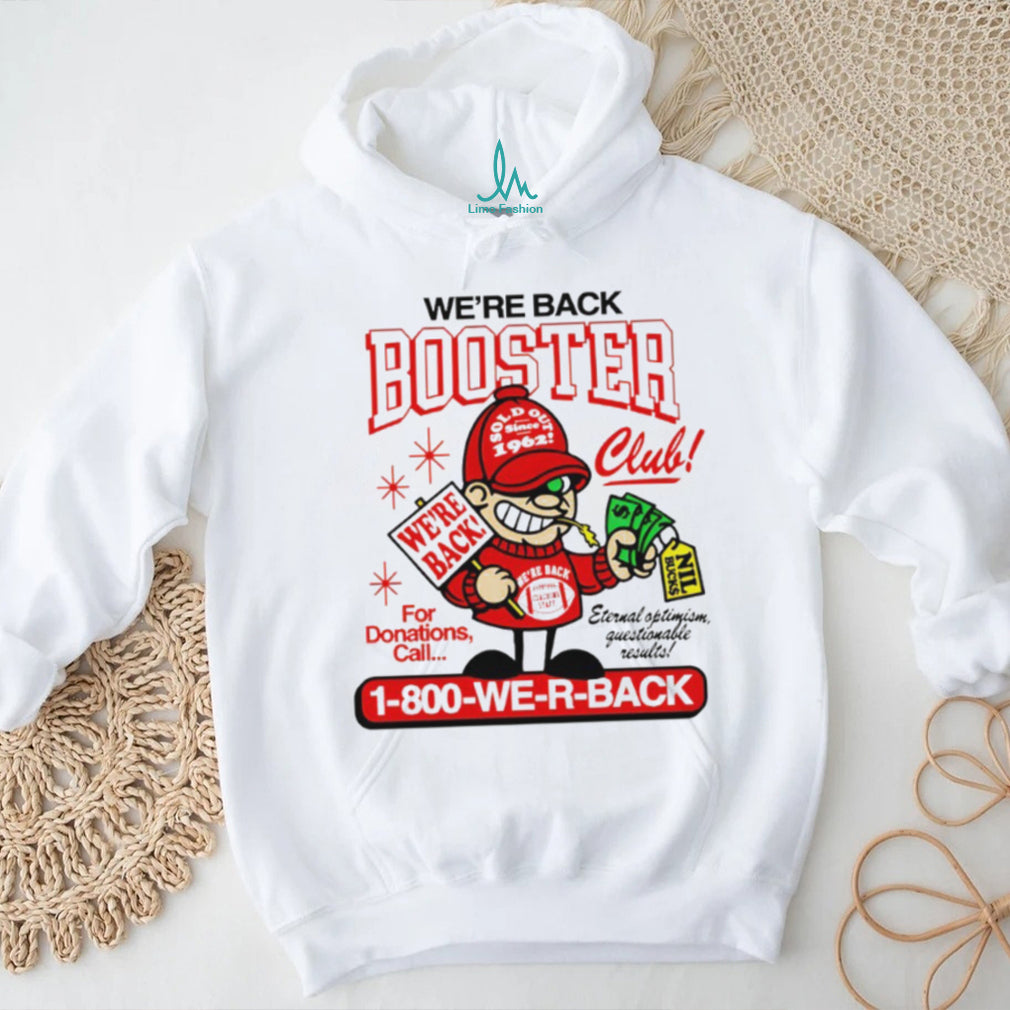 We’re Back Booster Club Retro Mascot Sports T Shirt