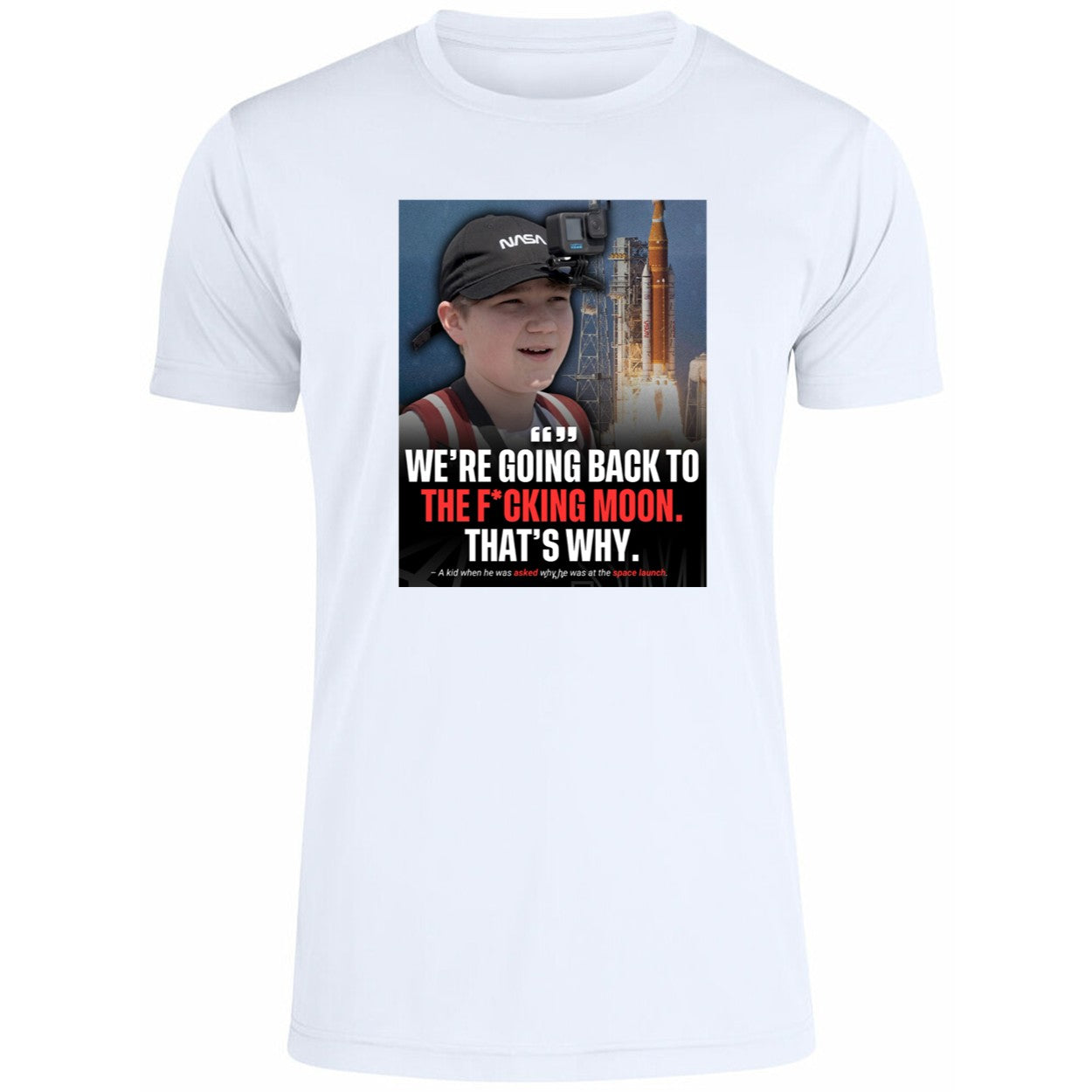 We’re Going Back To The Fucking Moon That’s Why Shirt