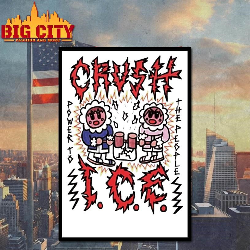 West Philadelphia Crush Ice Shirt Abolish Ice Shirt