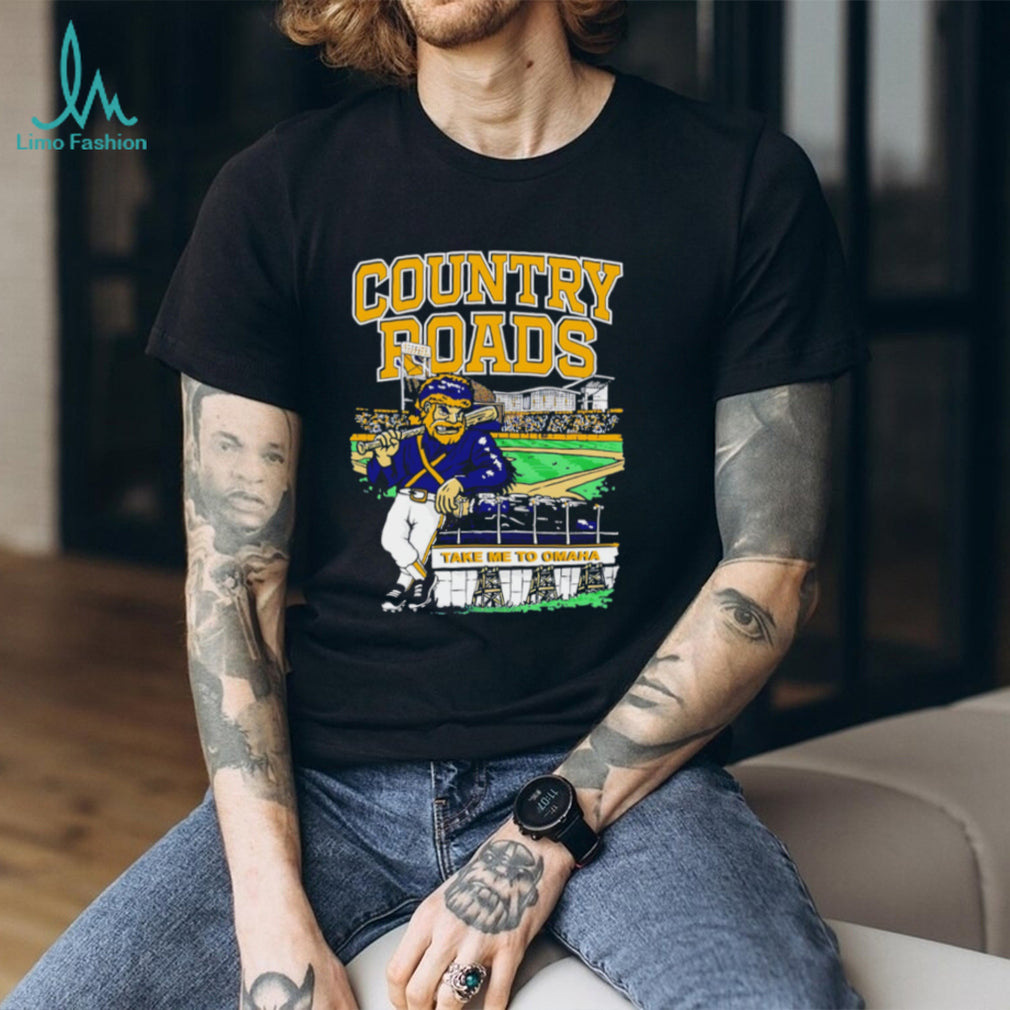 West Virginia Mountaineers Country Roads Take Me To Omaha shirt