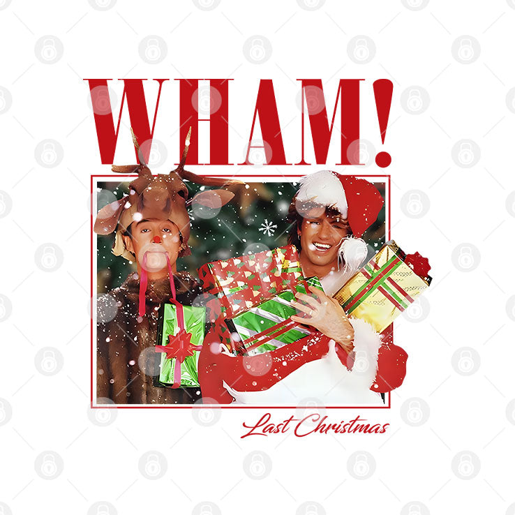Wham Last Christmas T Shirt