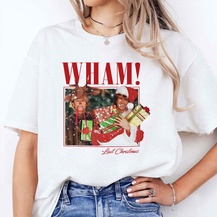 Wham Last Christmas T Shirt