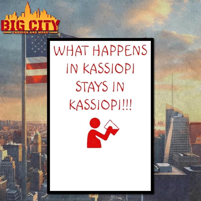 What Happens In Kassiopi Stays In Kassiopi Shirt