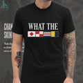What The Nautical Signal Flags Funny Boating Sailing T Shirt