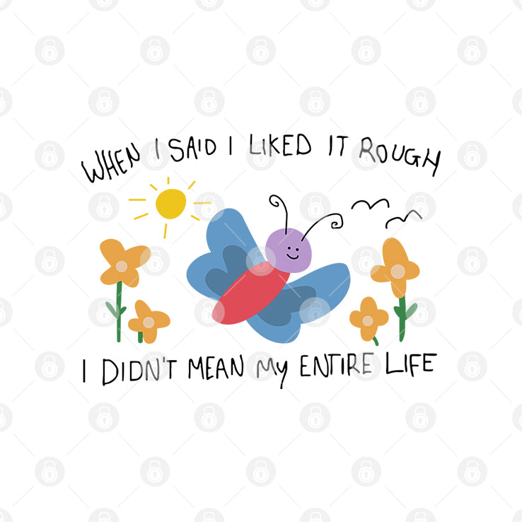 When I Said I Liked It Rough I Didn’t Mean My Entire Life T Shirt