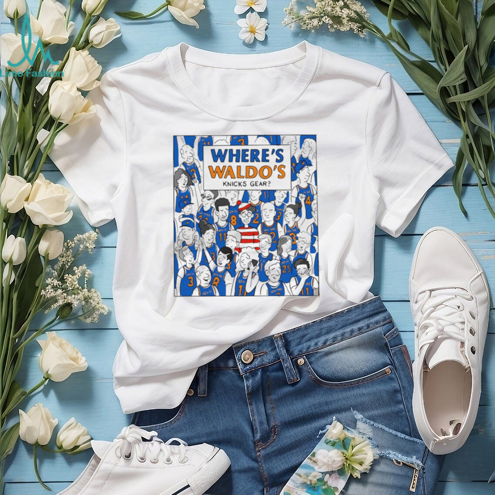 Where’s Waldo’s Knicks Gear fan paint shirt
