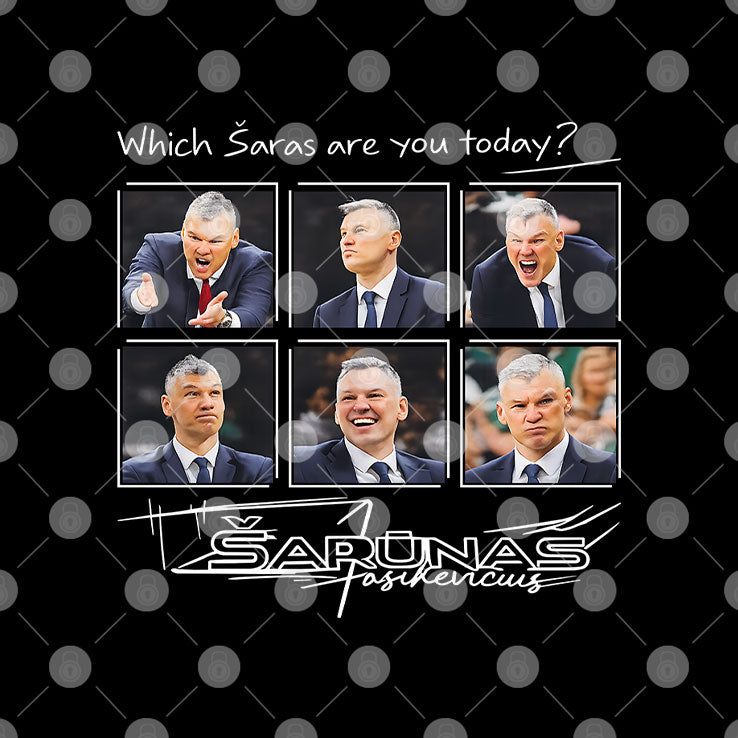 Which Šaras Are You Today Šarūnas Jasikevičius Shirt