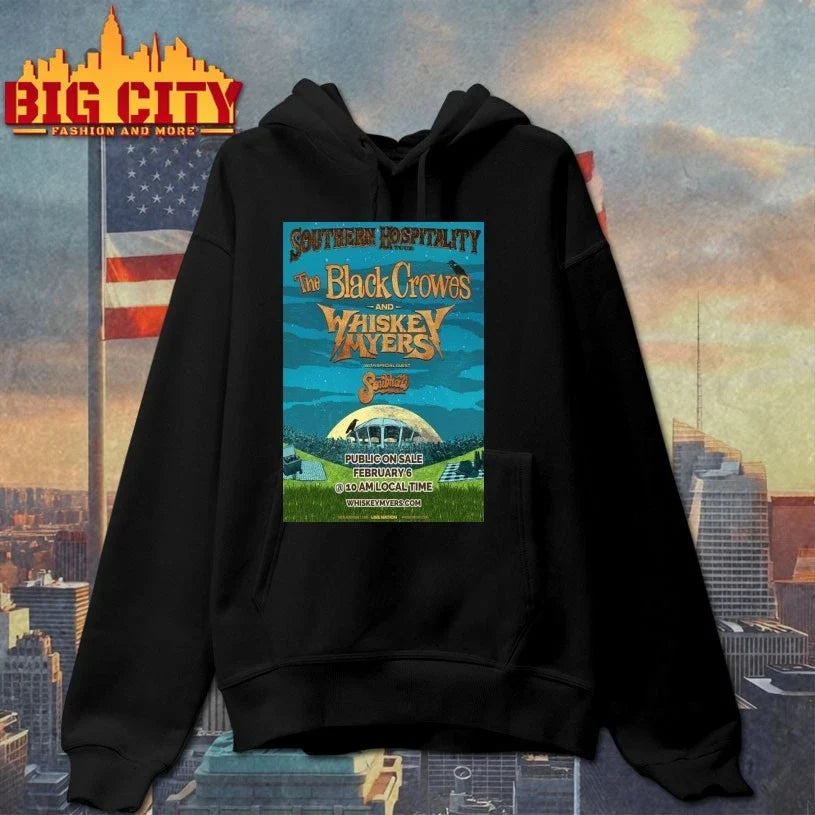 Whiskey Myers Feb 06 2026 Southern Hospitality Tour Poster t-shirt