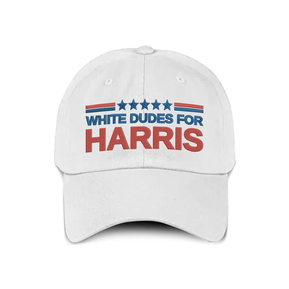 White Dudes For Harris Hat