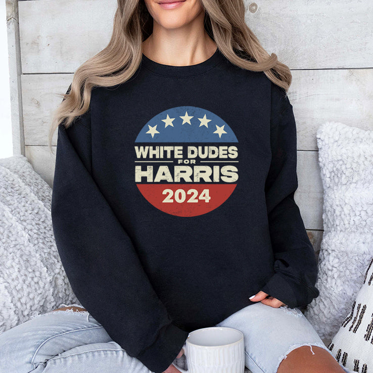 White Dudes For Harris Kamala 2024 Shirt