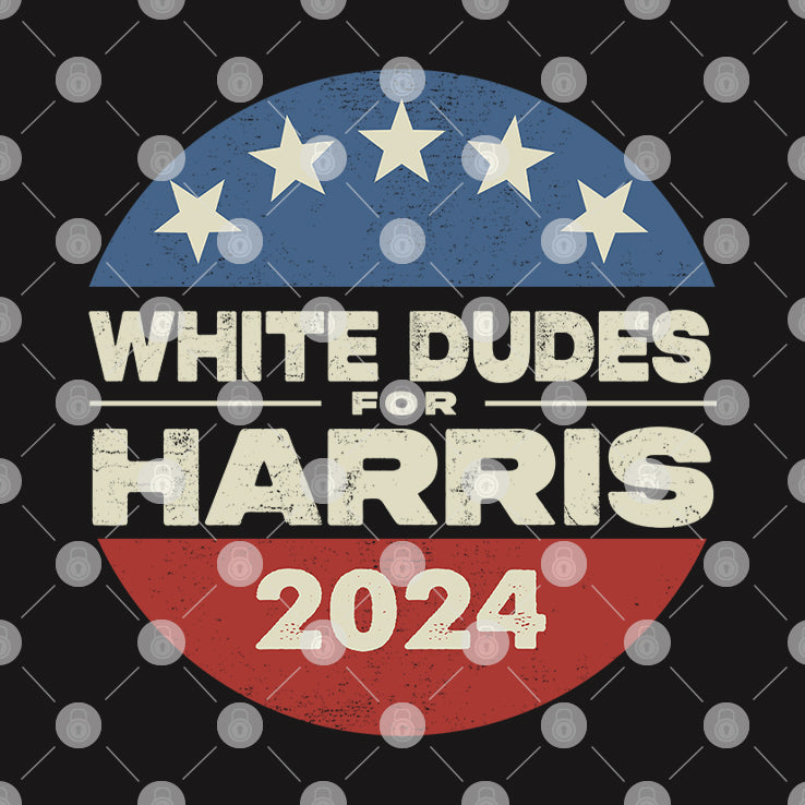 White Dudes For Harris Kamala 2024 Shirt