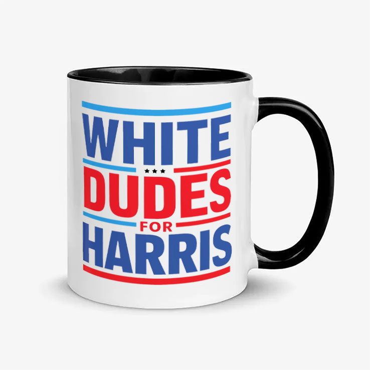 White Dudes For Harris Mug