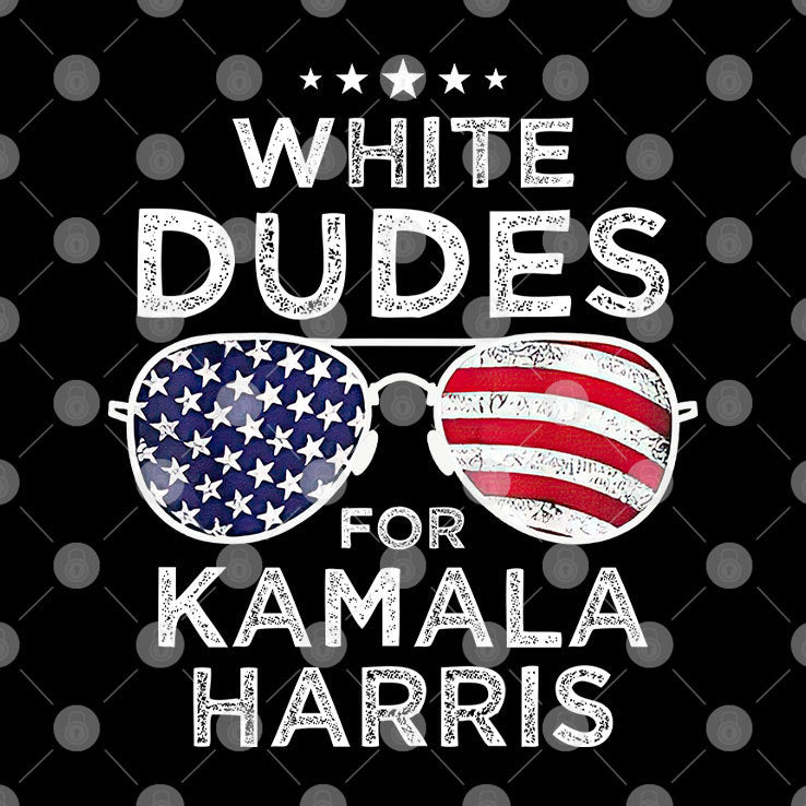 White Dudes For Kamala Harris Shirt