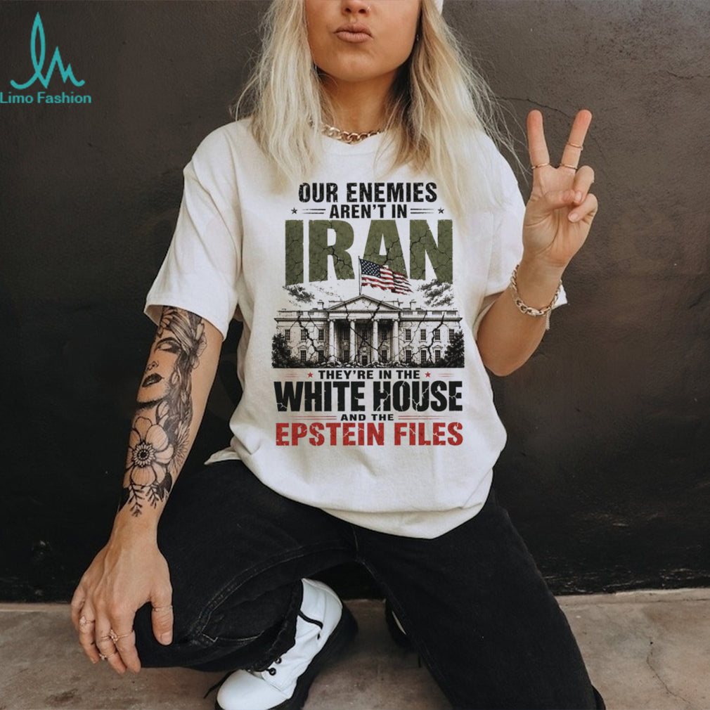 White House Political Satire Epstein Files US shirt