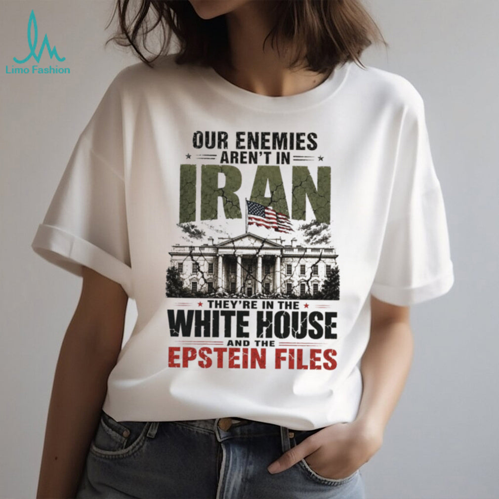 White House Political Satire Epstein Files US shirt