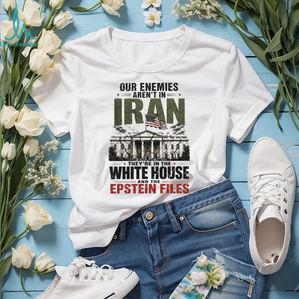 White House Political Satire Epstein Files US shirt