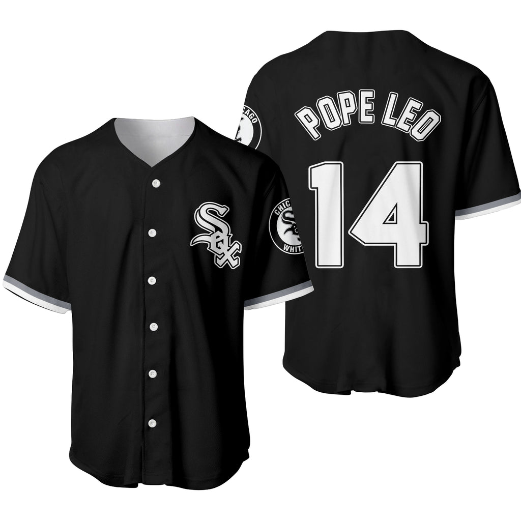White Sox Pope Leo 14 Baseball Jersey
