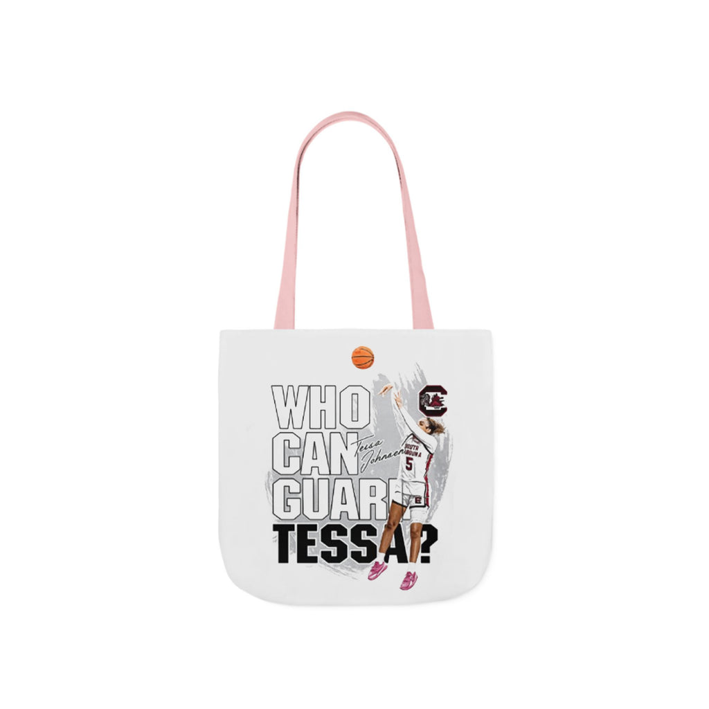 Who Can Guard Tessa Signature Tessa Johnson Tote Bag