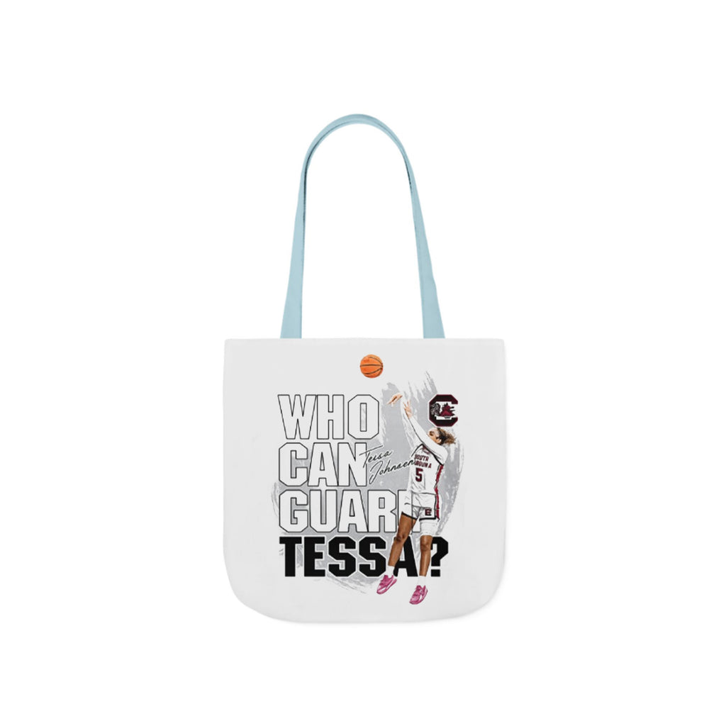 Who Can Guard Tessa Signature Tessa Johnson Tote Bag