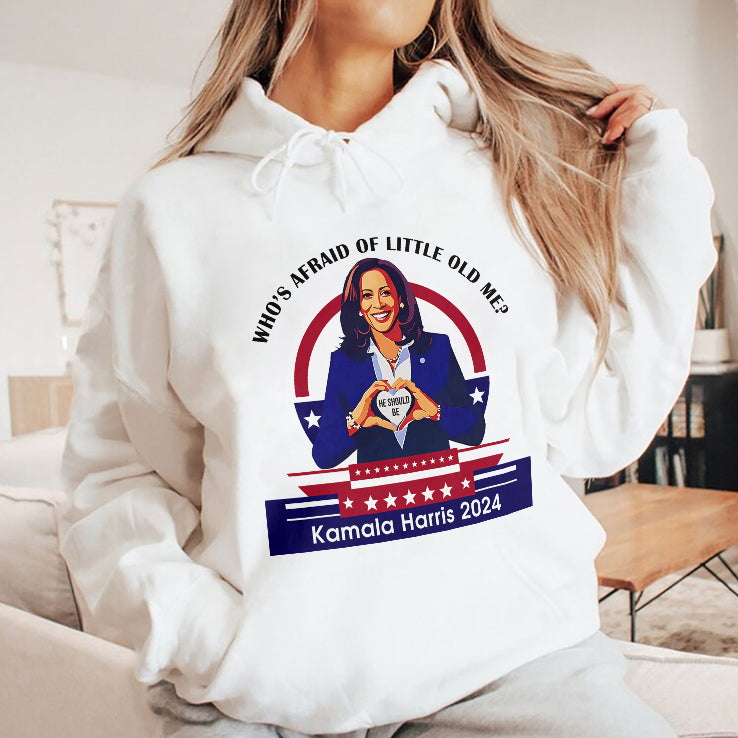 Who’s Afraid Of Little Old Me Kamala Harris 2024 T Shirt